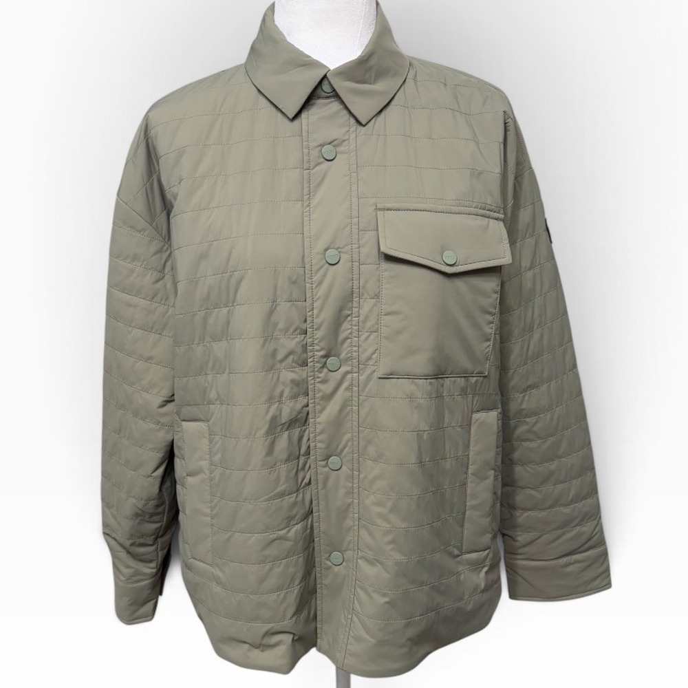 NWT Vuori Pistachio Canyon Insulated Shirt Jacket New Quilted Women's Size XS/S